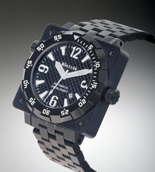 Mntrk Black Square Diver Watch